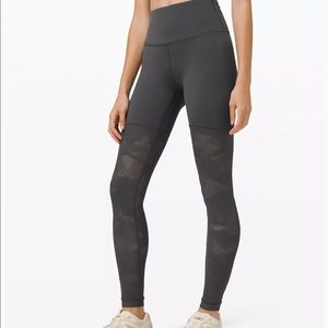 Lululemon Sheer Will HR Tight 28” Camo leggings
